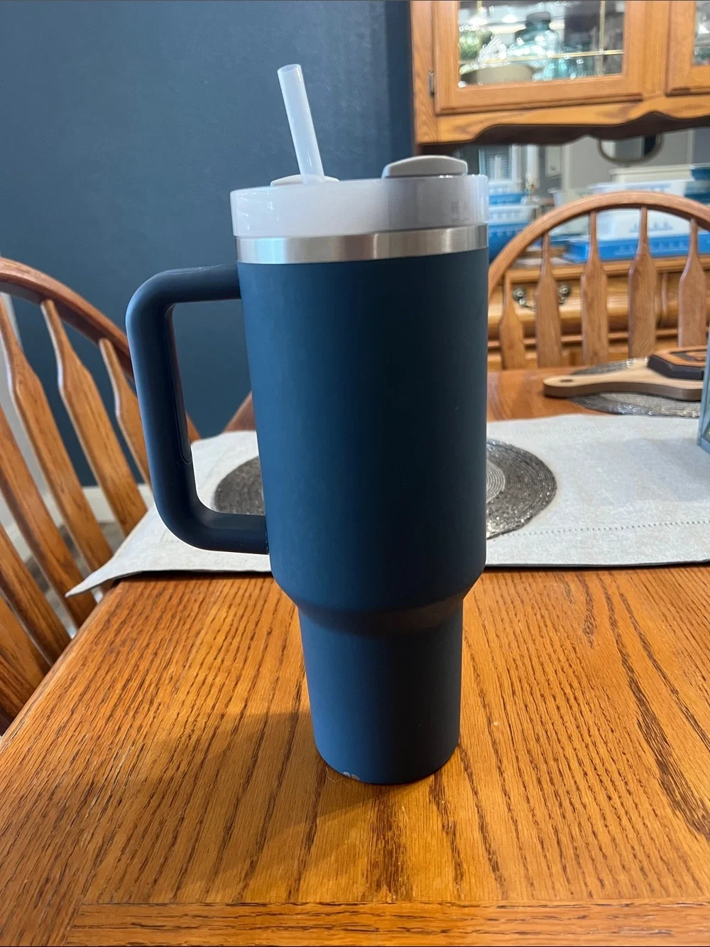 Rare 40 oz Stanley in Navy Blue matte finish